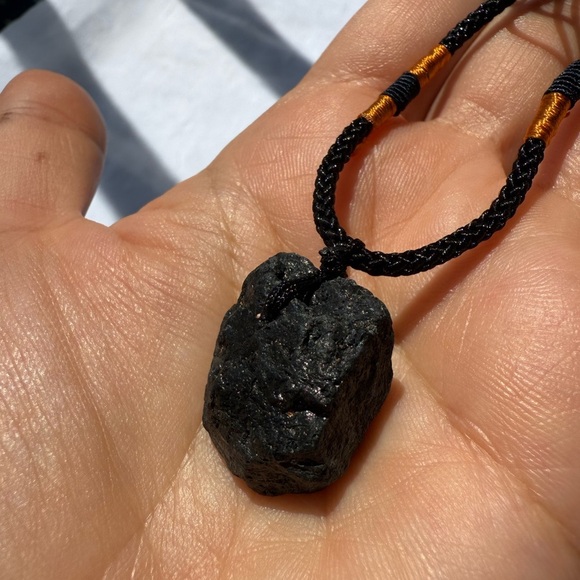 Natural Stone Necklace – Natural Crystal Healing Stone Pendant for Men & Women - Picture 3 of 16